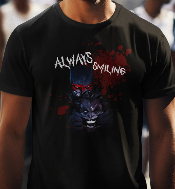 Epic Gorey Batman & Joker - Always Smiling | DC Comics T-Shirt