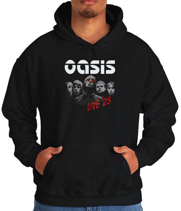 New Oasis Band Live '25 Hoodie