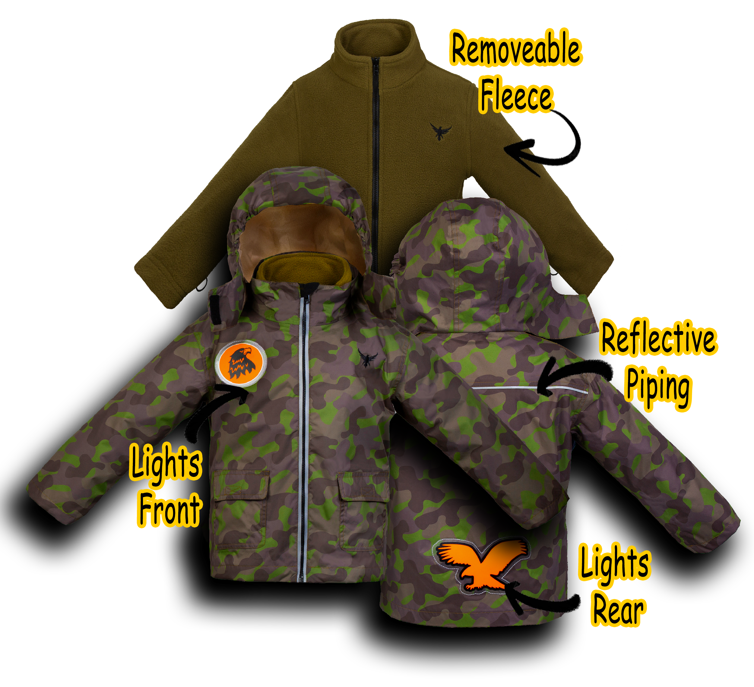 LumiCoat™ mit herausnehmbarem Innenfleece